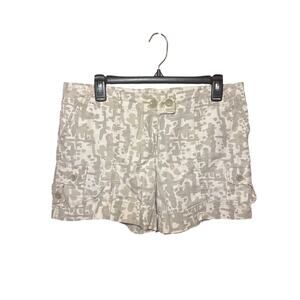 Route 66 Junior’s Tan Cream Camouflage Printed Shorts Size 7/8